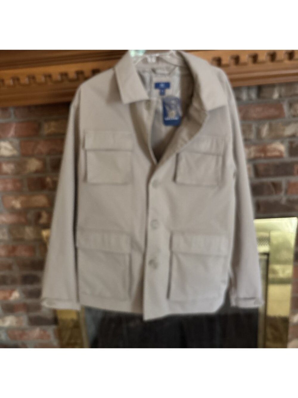 New George Men’s Utility Lightweight Jacket 4 Pockets Size Medium (38-40)